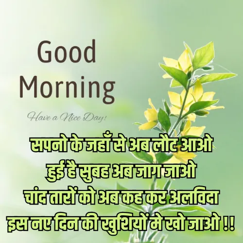 Good Morning Shayari Image