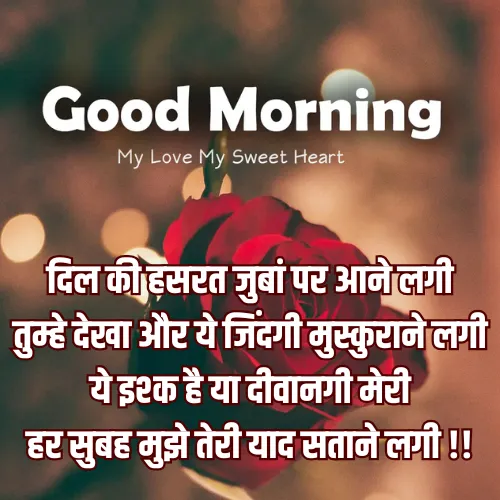 Miss You Good Morning Love Shayari